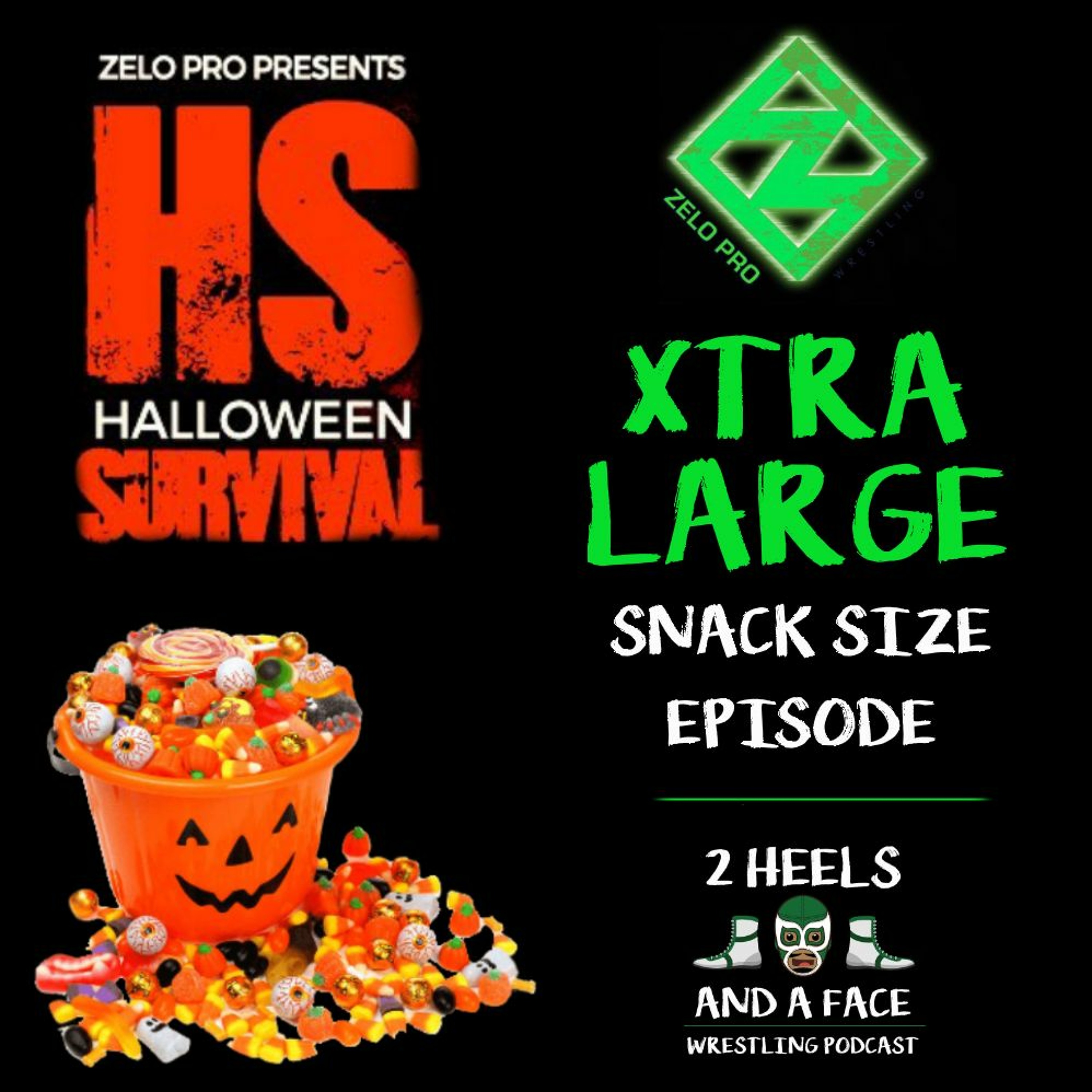 Xtra Large Snack Size - Zelo Pro Halloween Survival and more