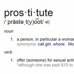 prostitute verb