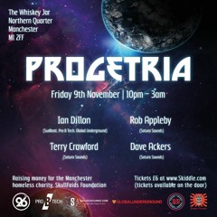 Ian Dillon at Progetria Launch night, the whiskey jar Manchester 9/11/2018