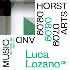 Luca Lozano at HORST Arts & Music Festival 2018