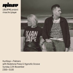 Huntley + Palmers with Redstone Press & Hypnotic Groove - 11th November 2018