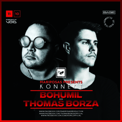 Bohumil b2b Thomas Borza @ Mariposas pres KONNEKT - Base Club, Debrecen, Hungary - (2018.11.10.)