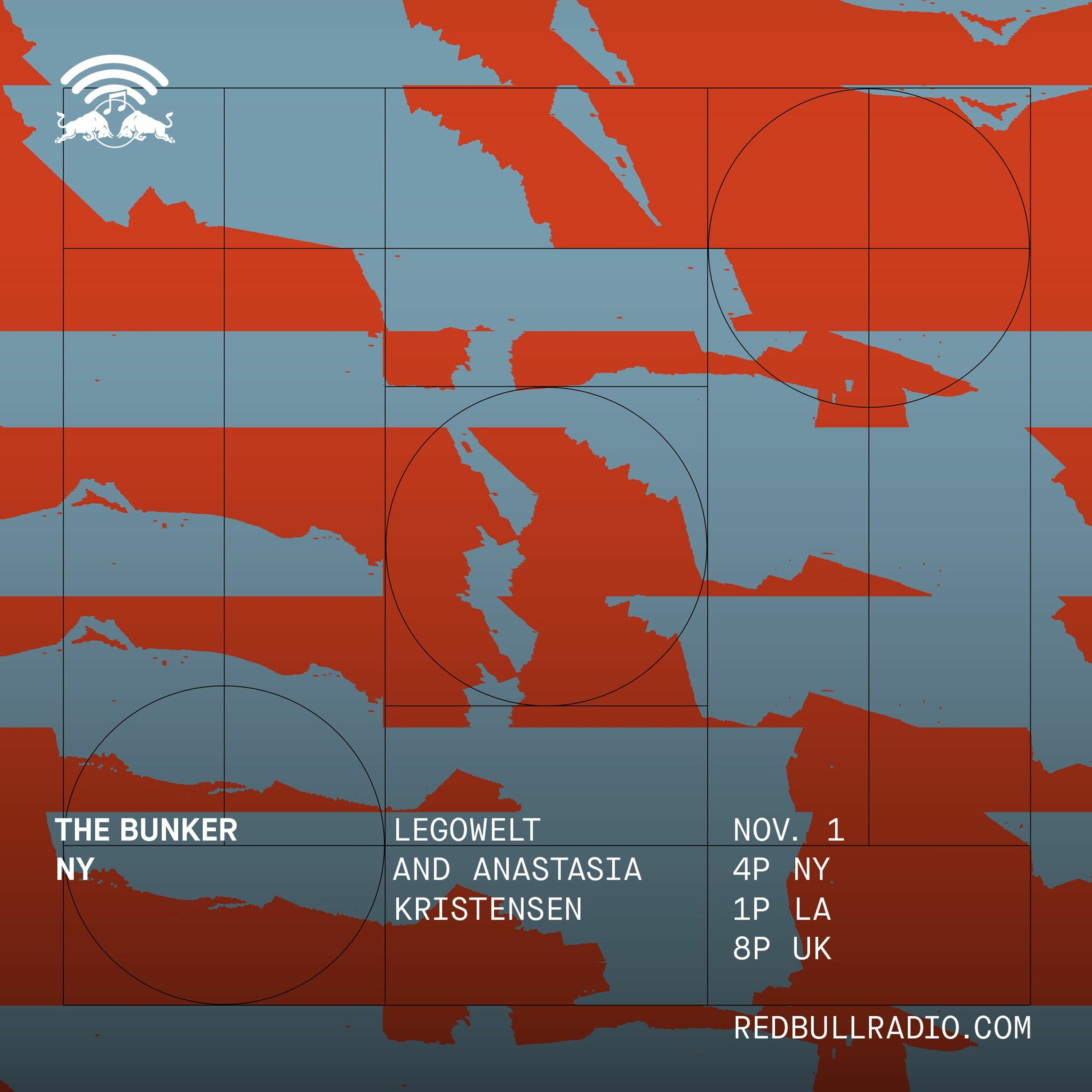 The Bunker on Red Bull Radio: Anastasia Kristensen & Legowelt 11/01/2018 episode artwork