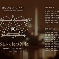 Hearts Collective presents Vængr Dome at Catharsis on the Mall - Closing set Friday, 11/9/2018