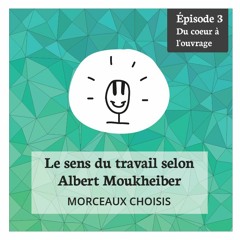 [Best Of] Episode 3 - Du coeur à l'ouvrage - Le sens du travail selon Albert Moukheiber