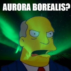 Aurora Borealis (localized entirely within my kitchen)