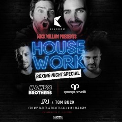 Live From HouseWork At Kingdom Liverpool - Saturday 27th October 2018