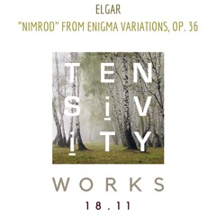 18-11 Elgar - Nimrod (from Enigma Variations Op. 36) for Quartet