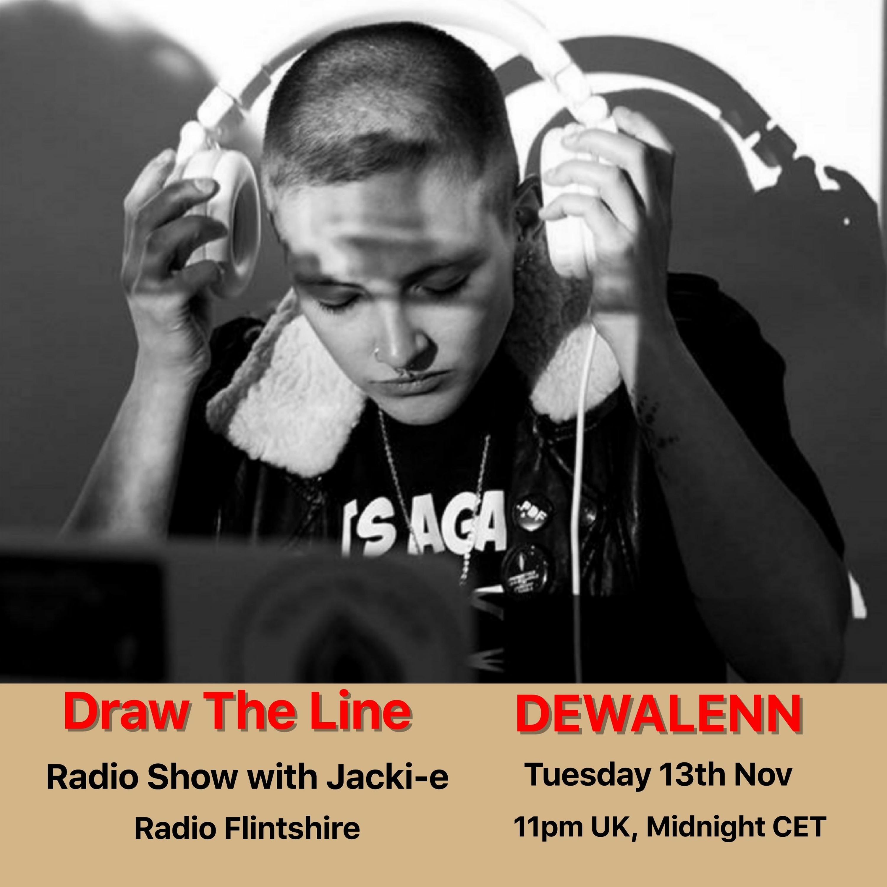 Jacki-E and Draw The Line Radio Show