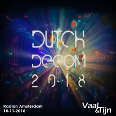 Vaal & Tijn - Live @ Burning Man NL - Dutch Decompression 2018, Radion Amsterdam (10-11-18)