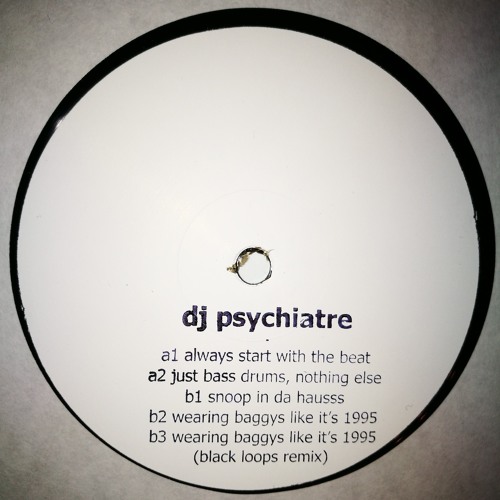 PREMIERE: DJ Psychiatre - Always Start With The Beat [Blaq Numbers]
