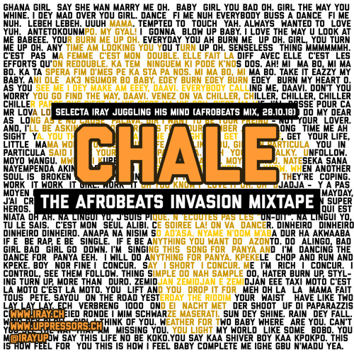 CHALE - The Afrobeats Invasion Mixtape