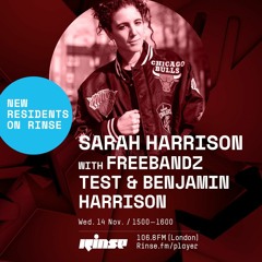 Sarah Harrison with Freebandz Test & Benjamin Harrison - 14th November 2018