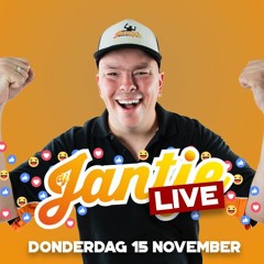 DJ JANTJE LIVE - Donderdag 15 november