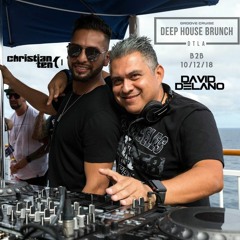 David Delano b2b Christian Ten / Groove Cruise Cabo 2018 / Deep House Brunch stage