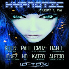 dj Paul Cruz @ hypnotic III ... 19.05.2012 ... (Club D-tox)