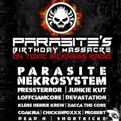 ZACCA THE COR3 / PARASITES BIRTHDAY MASSACRE ON TOXIC SICKNESS / NOVEMBER / 2018