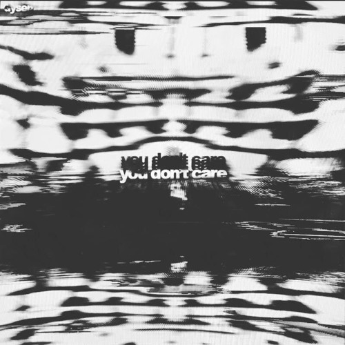 you don't care
