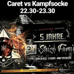 Caret vs Kampfsocke @ Altes Schlachthaus Wolfsburg 5 Jahre 38er Shizo Family