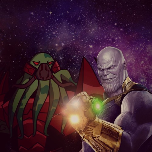 Thanos vs Vilgax. MultiVersal Rap Battles (Old Audio)