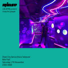 Steel City Dance Discs Takeover: Nite Fleit - 17th November 2018