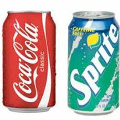 coke and sprite