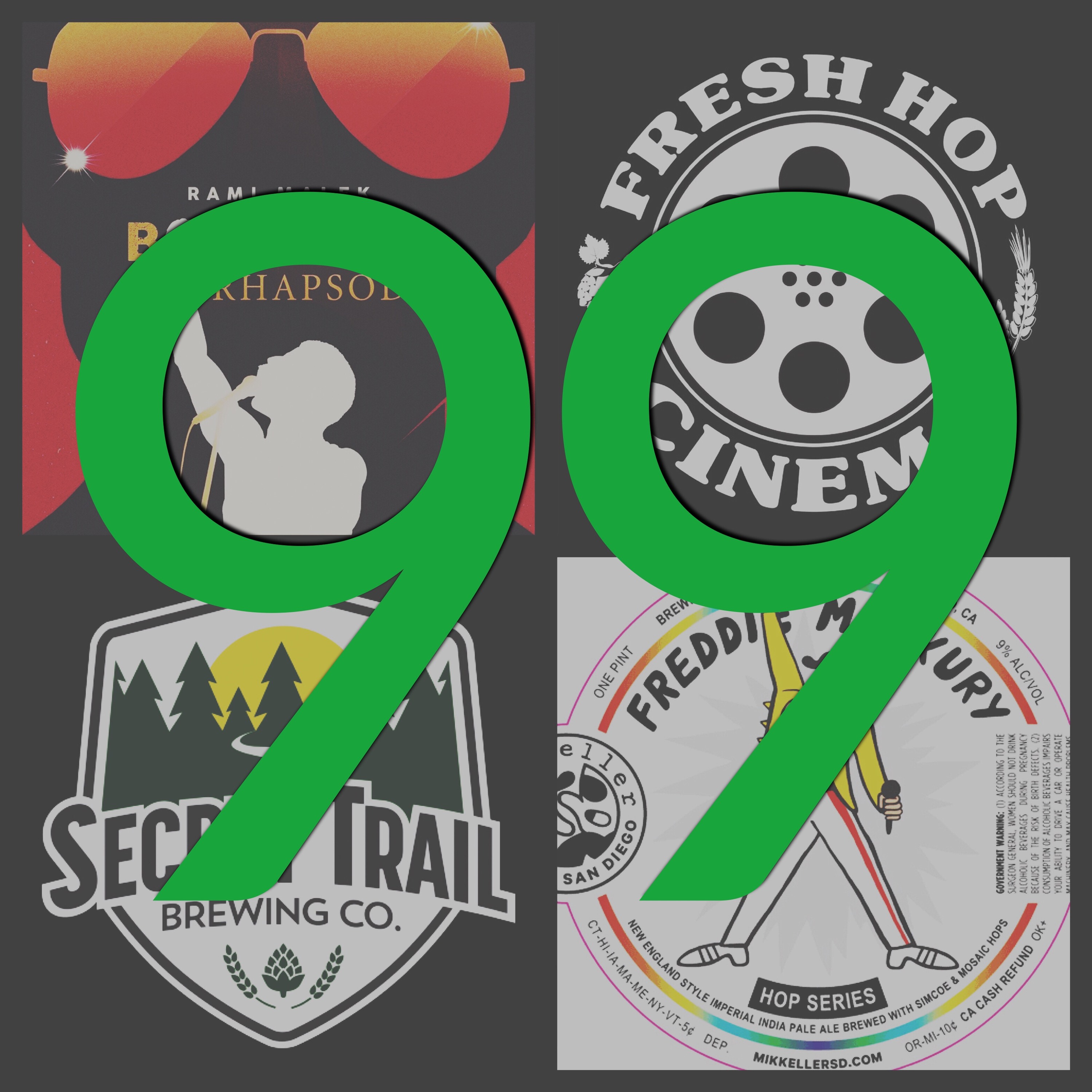 99. "Bohemian Rhapsody." Secret Trail (Chico, CA) // Mikkeller (San Diego, CA) episode artwork