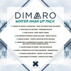 DIMARO Mashup Winter Pack 2018  (10 MAshups) #1 in the Hypeddit top 100 main chart