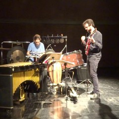 Warner duos, for guitarist and percussionist (2016) [Daniel Mendes, g; Joachim Emidio, p]