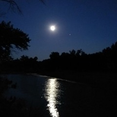 Summer night at the River