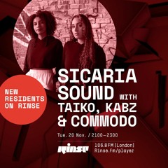 Sicaria Sound with Taiko, Kabz & Commodo - 20th November 2018