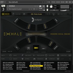 Output - EXHALE - 052. Perky Vocals (Loops)
