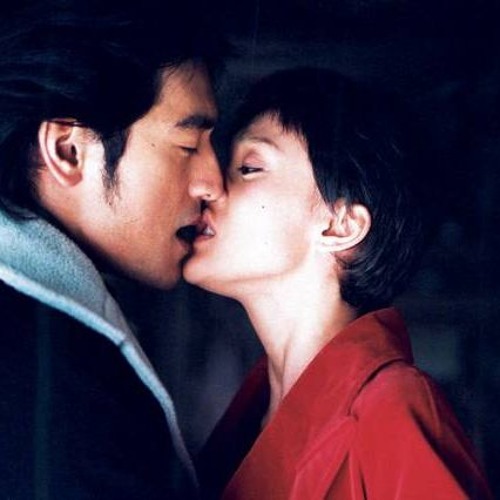 winter, snow and a kiss
