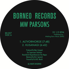 PREMIERE: MW Parsons - Altvornorge [Borneo Records]