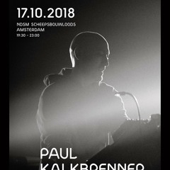 Paul Kalkbrenner NDSM Amsterdam 17th October 2018