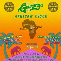 Gouranga Party - African Disco - Public Arts - NYC  (supporting Project Ø)