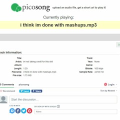 ever click an old picosong link and wonder what you were thinking?