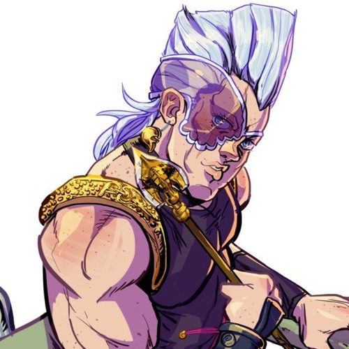 JJBA City Hall」 — Part 5 Polnareff - official profile artwork