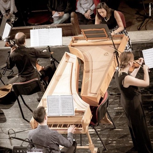 Bach - Concerto for two harpsichords in c minor BWV 1060 (Allegro)