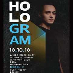 Cedren & Manu-l live at Hologram ADE, Recycle Lounge