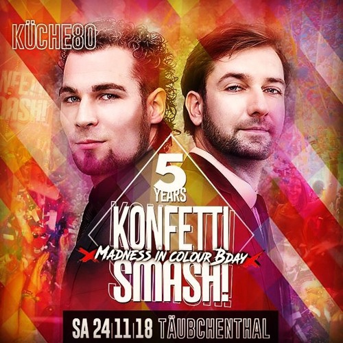 Küche80 live #5years KonfettiSmashLeipzig
