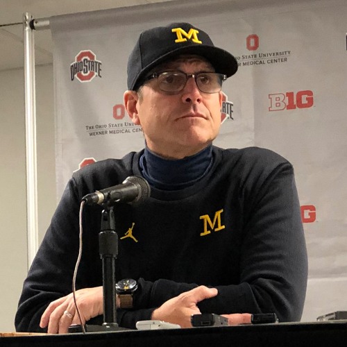 Stream Episode 2018 Michigan Head Coach Jim Harbaugh Ohio State Postgame Press Conference 11 24 18 By Umgoblue Michigan Wolverine Football Podcast Listen Online For Free On Soundcloud