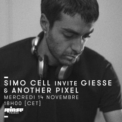 Rinse France - Simo Cell Invite Giesse - 14th November