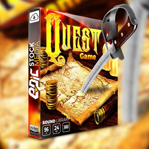 Epic Stock Media Quest Game WAV