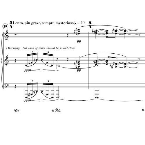"Density of The Rainforest" Suite for Piano Solo(2017) - 1. Regard of the Adventurer
