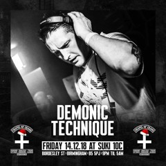 Demonic Technique - Chapel Of Chaos 14.12.18 Birmingham UK Promo Mix