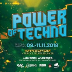 Technoo Tanja-@ Power of Techno / Der Hoffi Bday After Hour L-Club(Würzburg)