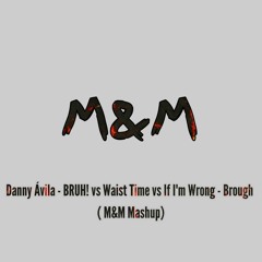 WE ARE M&M...Danny Avila - Brah Vs Waist Time Vs If I'm Wrong - Brohug ( M&M Mashup)