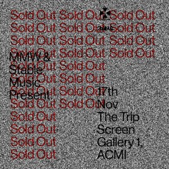 Matt Radovich DJing before Jeff Mills for Stable Music and MMW Nov 2018