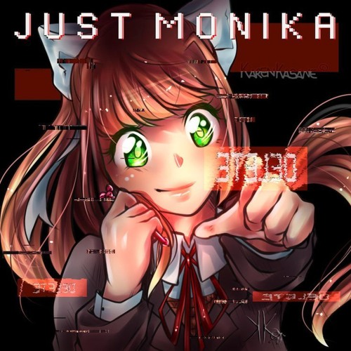 doki doki just monika at start